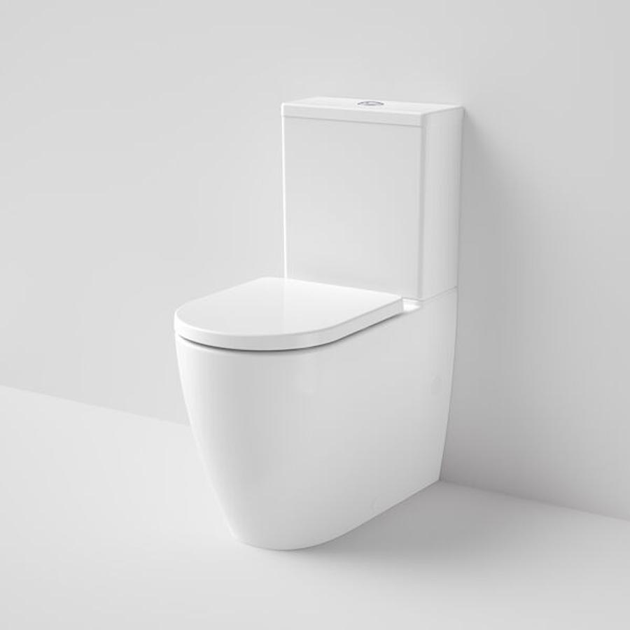 Caroma Urbane II CleanFlush® Wall Faced Close Coupled Toilet Suite (Bottom Inlet) with GermGard® 746250W