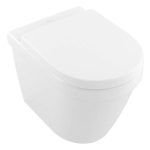 Villeroy & Boch Architectura 2.0 DirectFlush Wall Faced Toilet, Pan & Seat Only, Universal S & P Trap 5690R101S4DB
