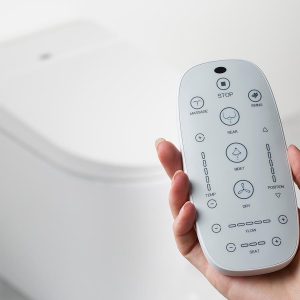 Argent Evo Wall Faced Smart Toilet System AF42IN38WB_remote control