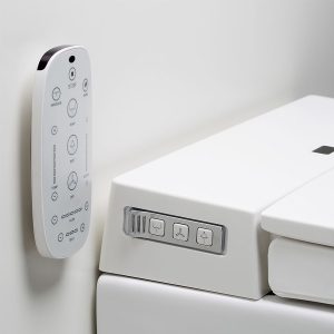 Argent Evo Wall Faced Smart Toilet System AF42IN38WB with remote control