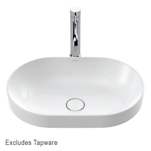 Caroma Liano II 530mm Pill Inset Basin Gloss White 852700W_IMG2