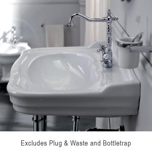 Studio Bagno Impero 100 Console Basin 1 Taphole IMP100CON1_IMG1