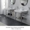 Studio Bagno Impero 100 Console Basin 1 Taphole IMP100CON1_IMG2