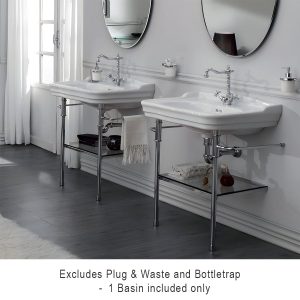 Studio Bagno Impero 100 Console Basin 1 Taphole IMP100CON1_IMG2