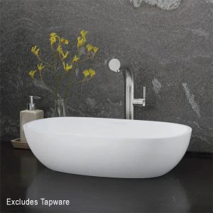 Victoria + Albert Barcelona 55 Above Counter Basin with Internal Overflow Gloss White VB-BAR-55-IO_IMG1