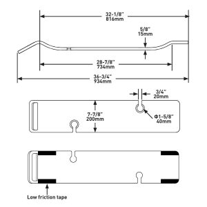 Victoria + Albert Tombolo 9 Bath Rack_SPEC