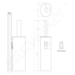 Astrawalker Icon Wall Mtd Toilet Brush Holder_IMG2