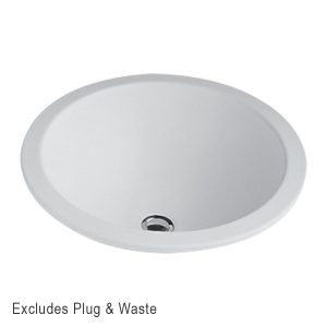 Villeroy & Boch Loop Slim 450 Round Drop In Basin No Tap Hole with Overflow